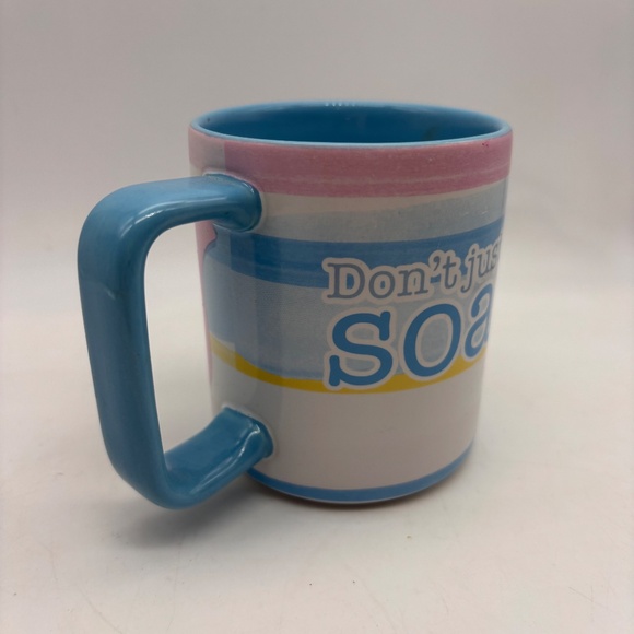 Disney Dumbo the Flying Elephant Don't Just Fly Soar Ceramic Coffee Mug - Picture 3 of 12